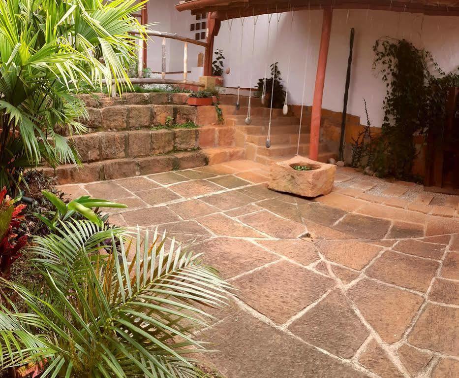 La Casa De Hercilia Boutique Barichara Exterior foto